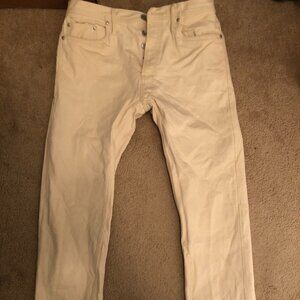 Unbranded Brand Jeans (UB297) Tapered Fit - 13.5oz Ecru - Waist 36X34